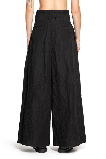 FORME D'EXPRESSION WOMAN BLACK TROUSERS