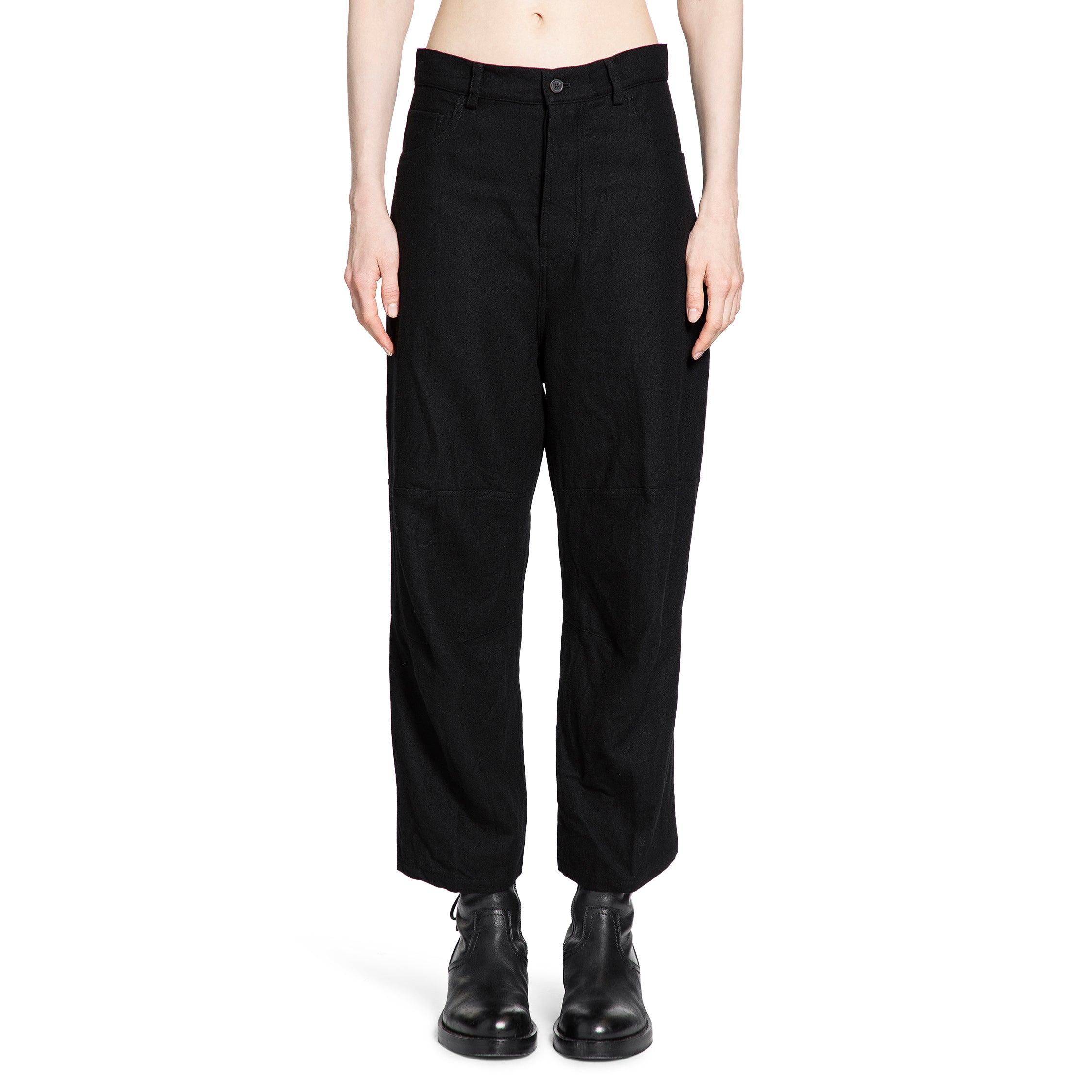 FORME D'EXPRESSION WOMAN BLACK JEANS