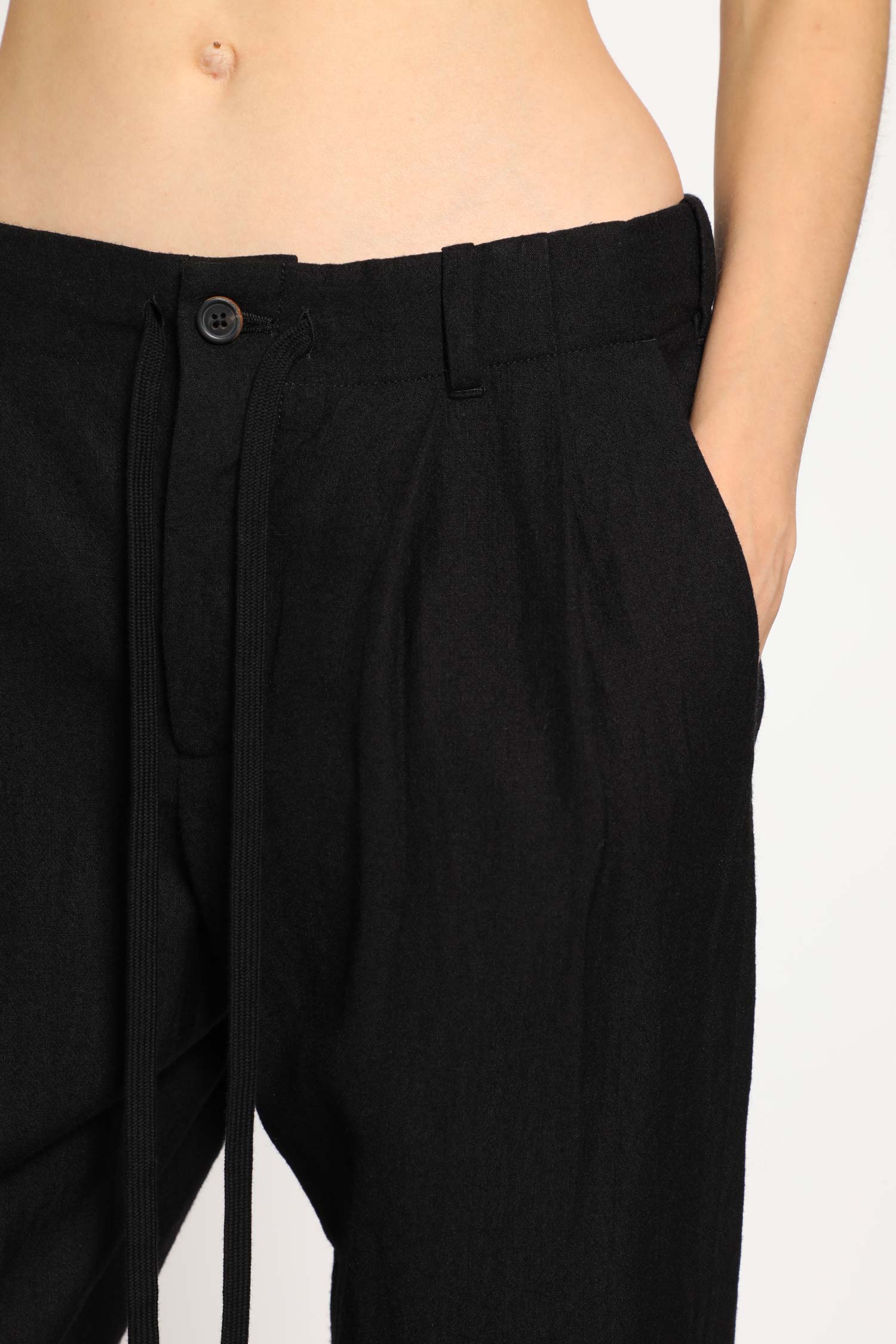 Cuffed Straight Leg Pants