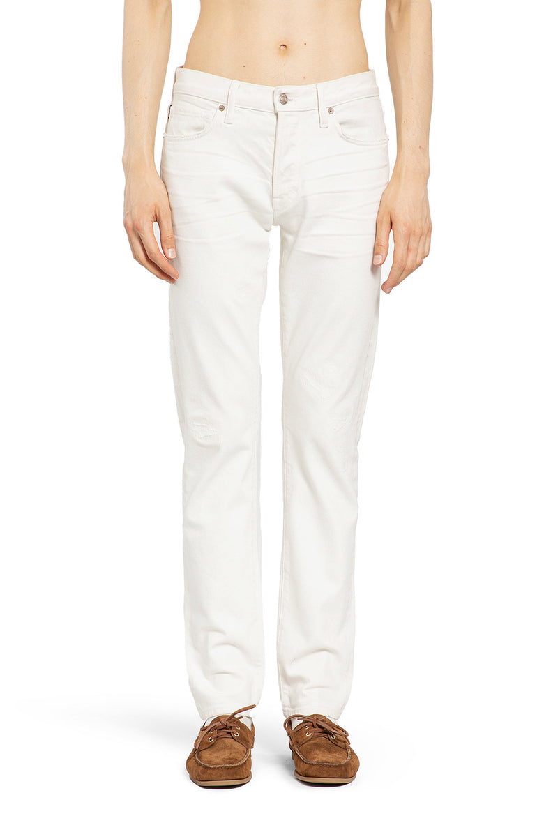 TOM FORD MAN WHITE JEANS