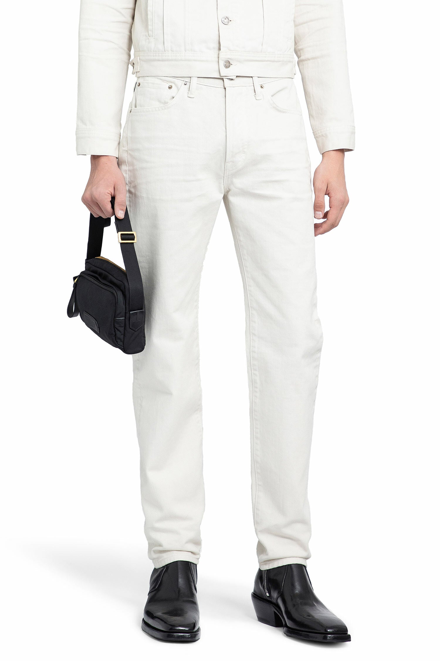 TOM FORD MAN OFF-WHITE JEANS