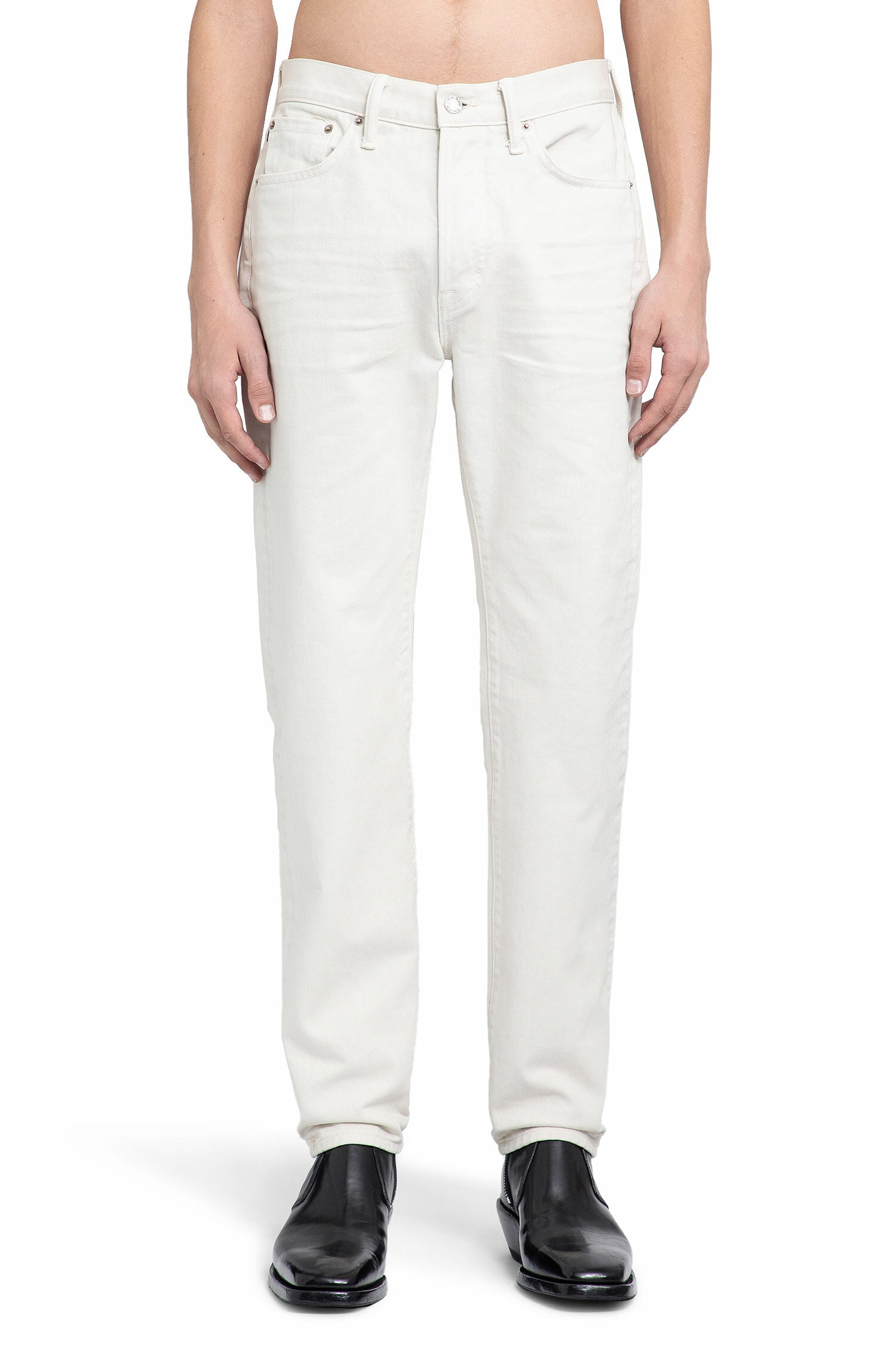 TOM FORD MAN OFF-WHITE JEANS