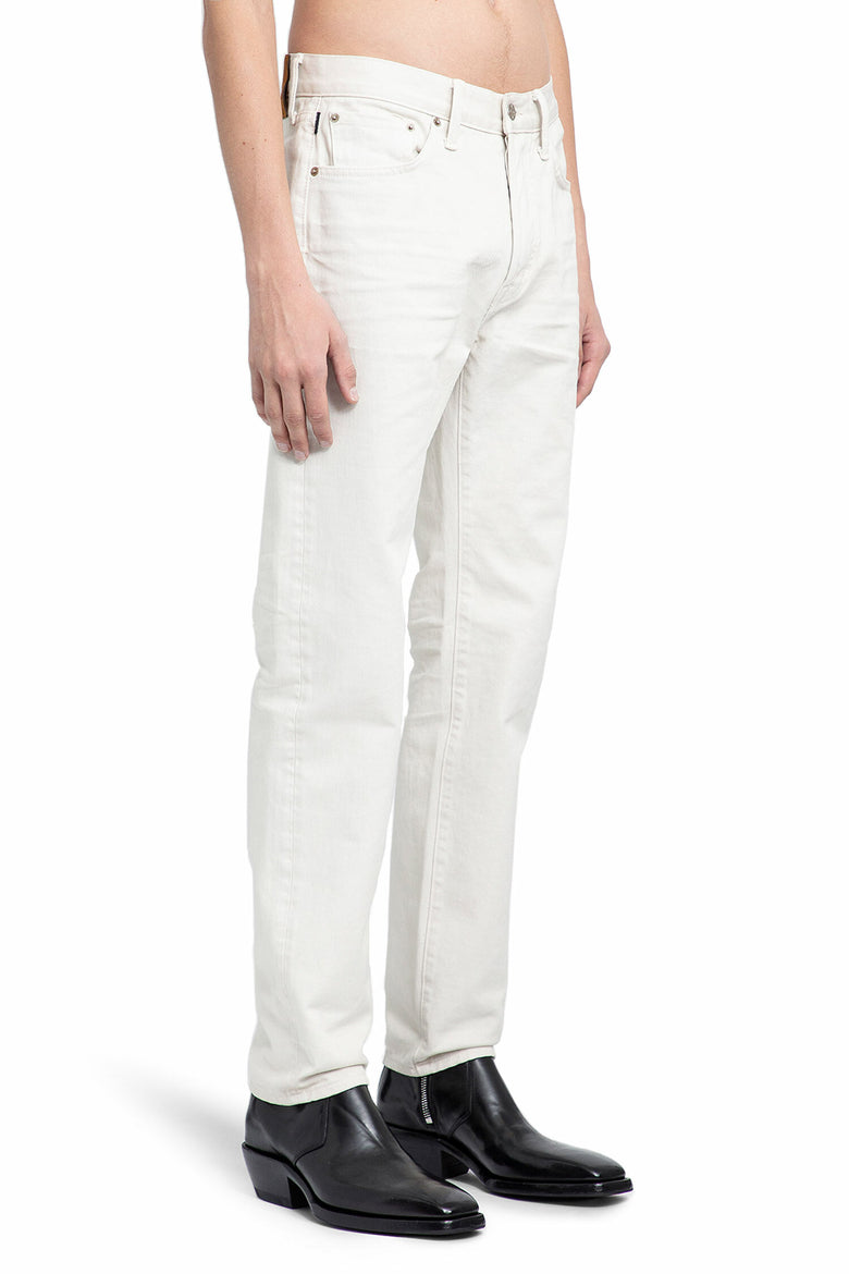 TOM FORD MAN OFF-WHITE JEANS