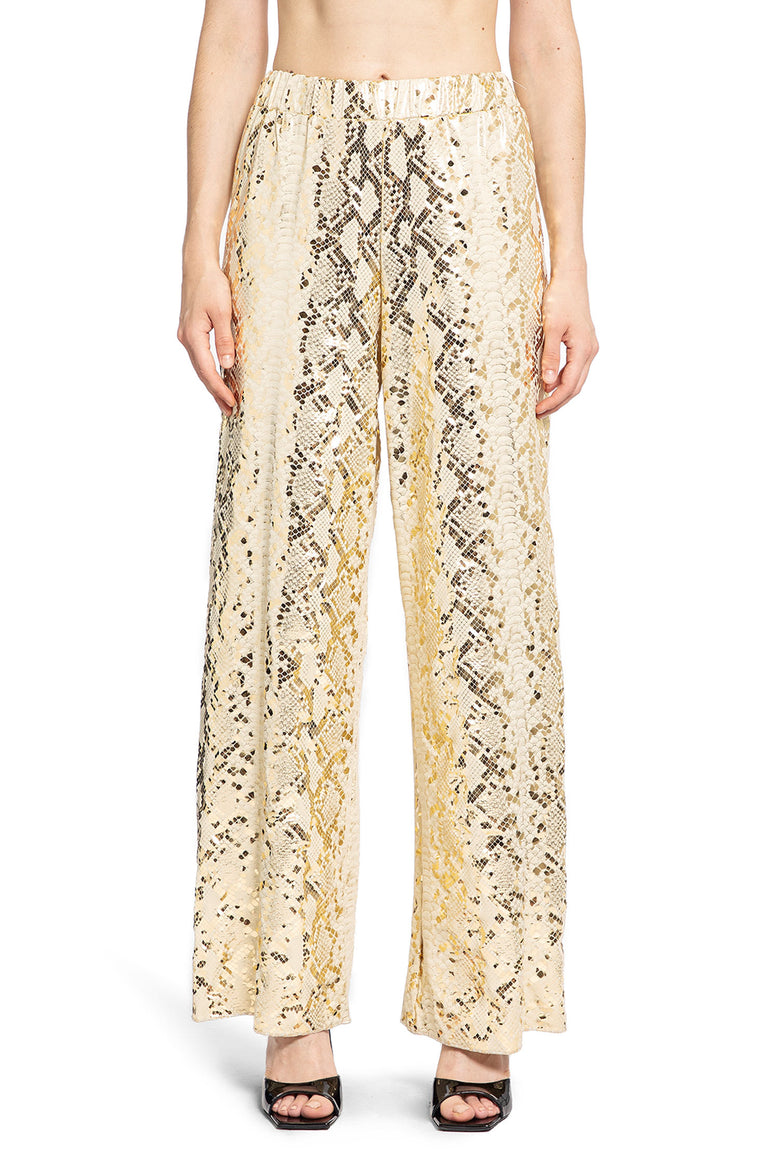 OSEREE WOMAN GOLD TROUSERS