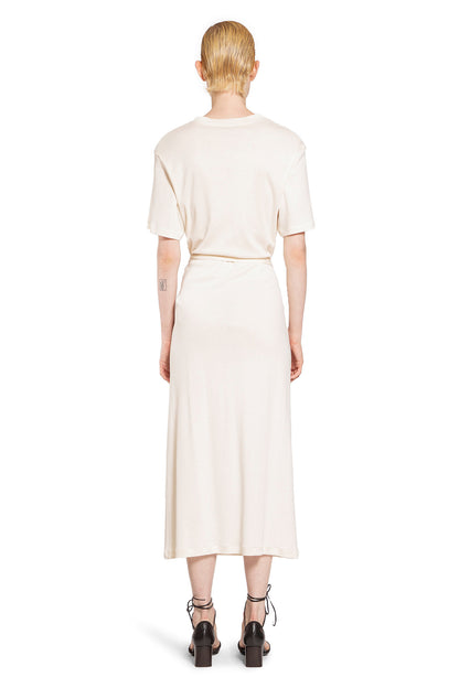 LEMAIRE WOMAN OFF-WHITE DRESSES