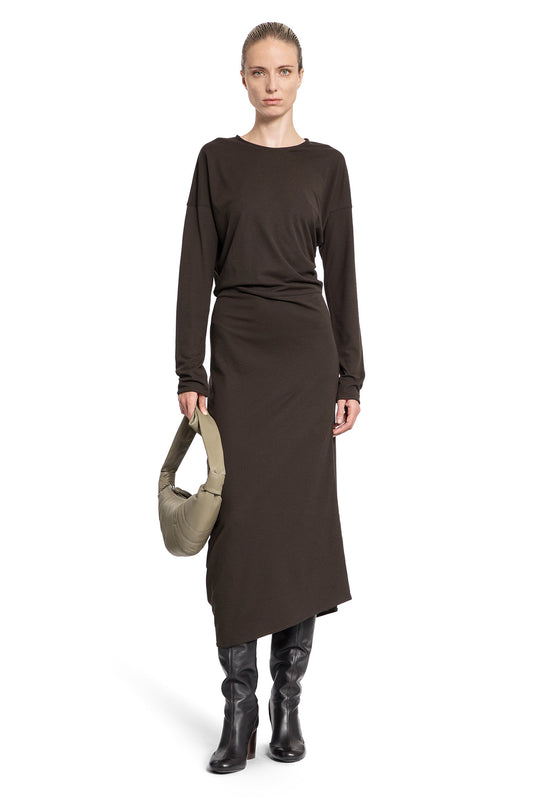 LEMAIRE WOMAN BROWN DRESSES