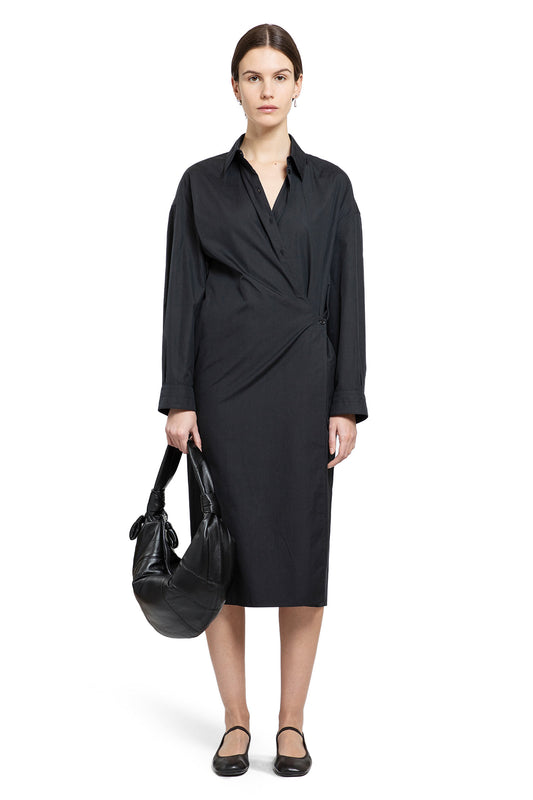 LEMAIRE WOMAN BLACK DRESSES