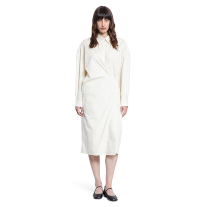 LEMAIRE WOMAN OFF-WHITE DRESSES