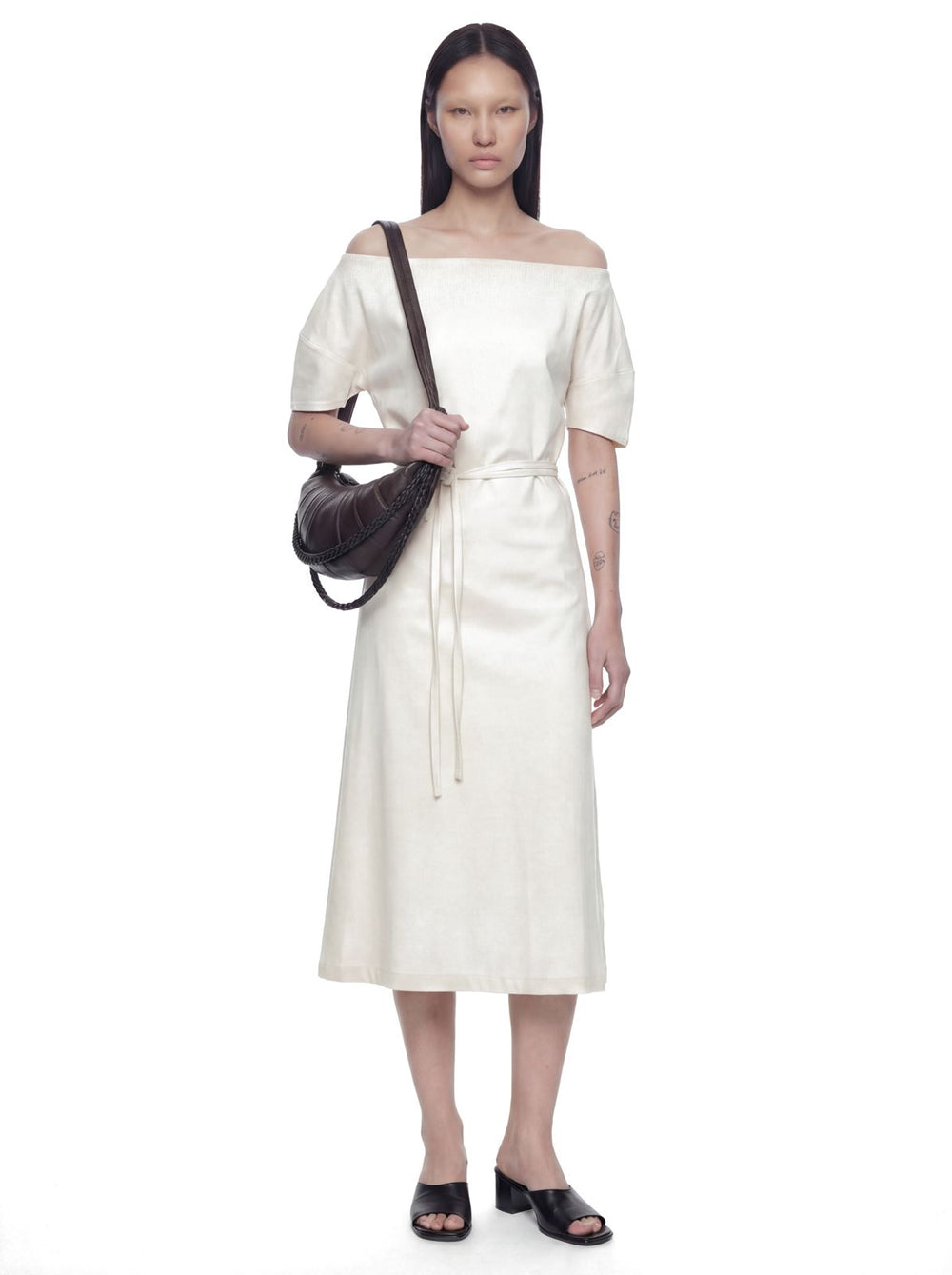 LEMAIRE Off Shoulder Dress woman