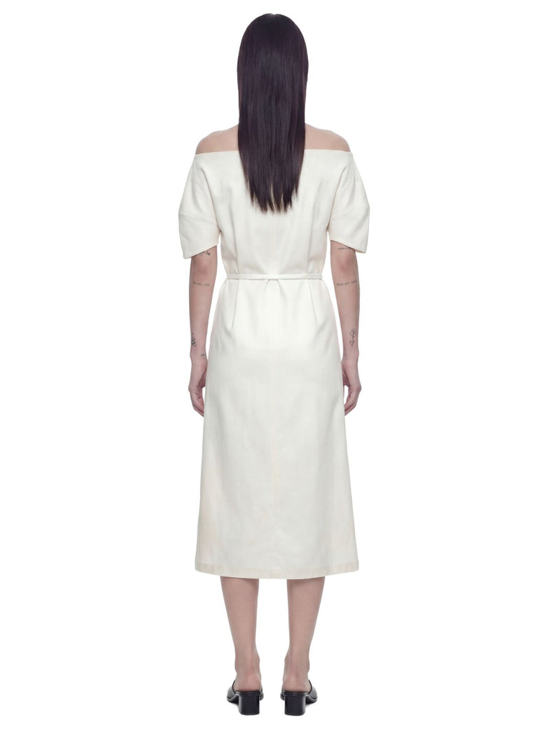 LEMAIRE Off Shoulder Dress woman