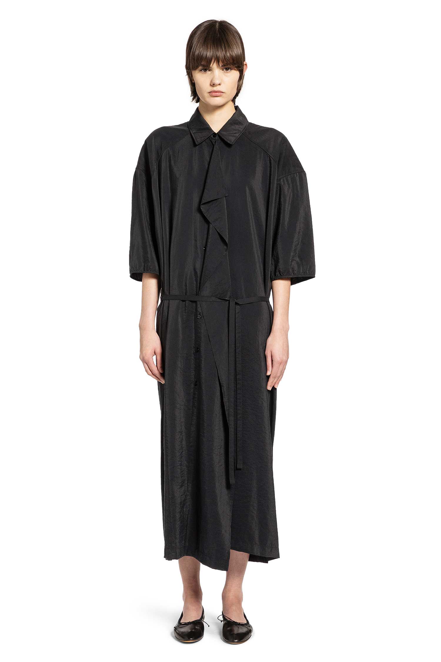 Asymmetrical Shirt Dress