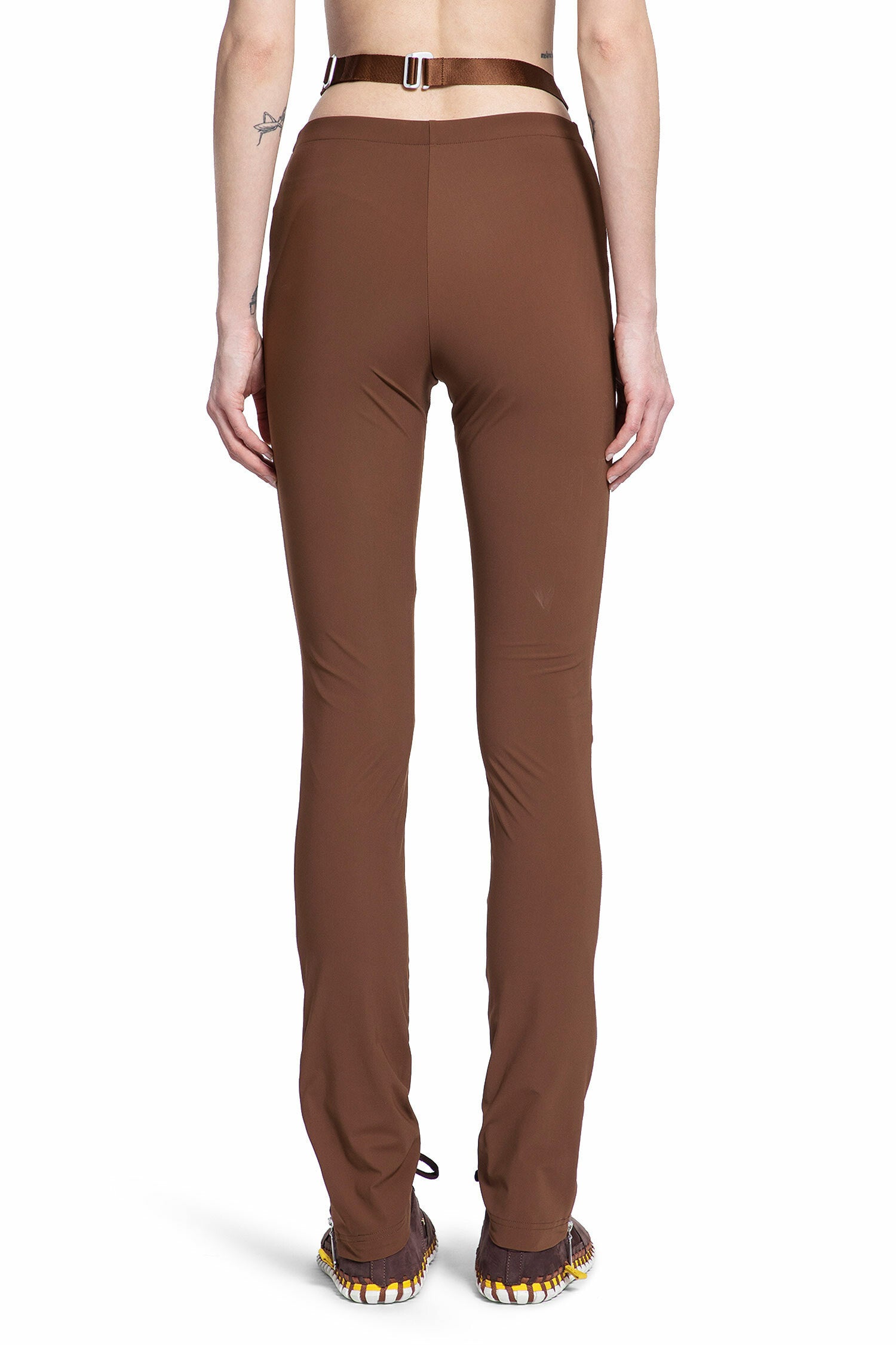 NIKE WOMAN BROWN TROUSERS