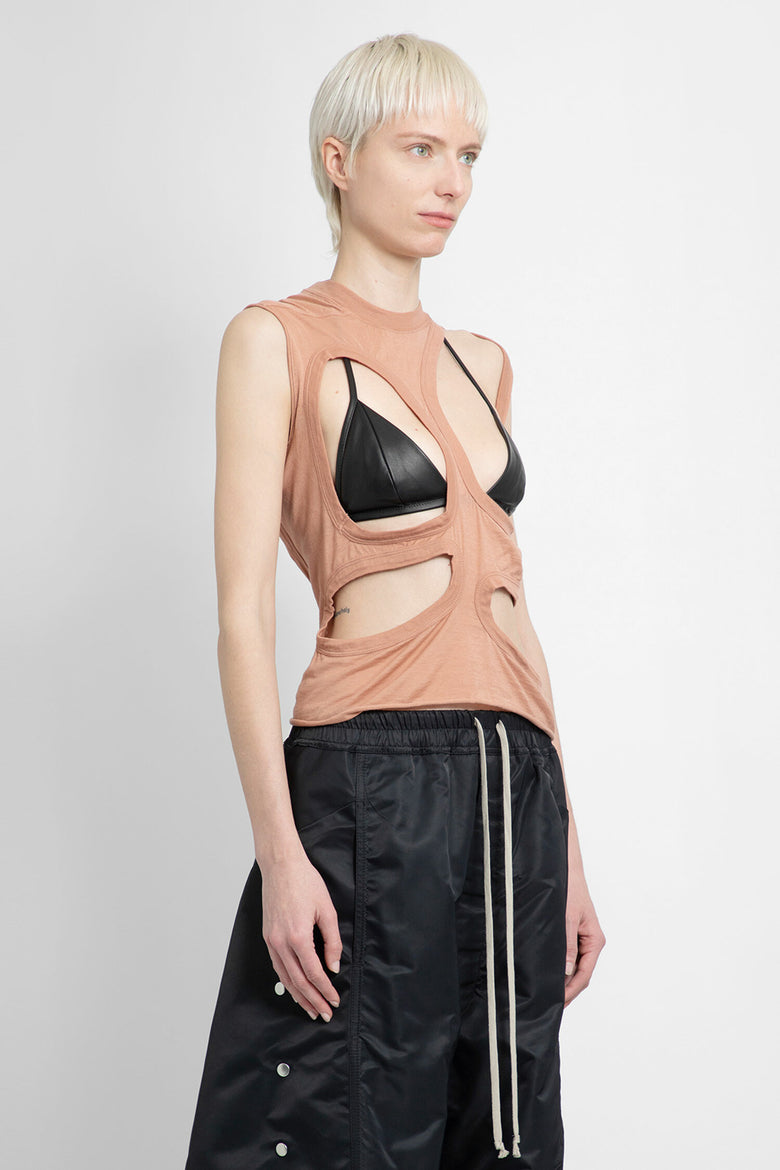 RICK OWENS DRKSHDW WOMAN PINK TOPS