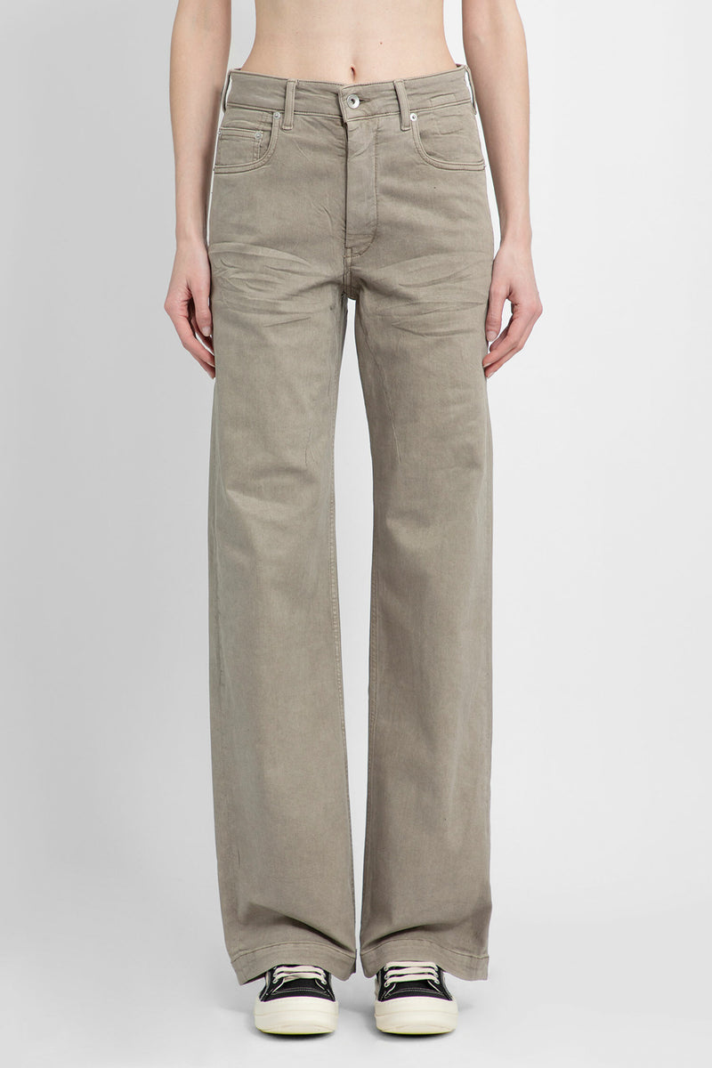 RICK OWENS WOMAN GREY JEANS