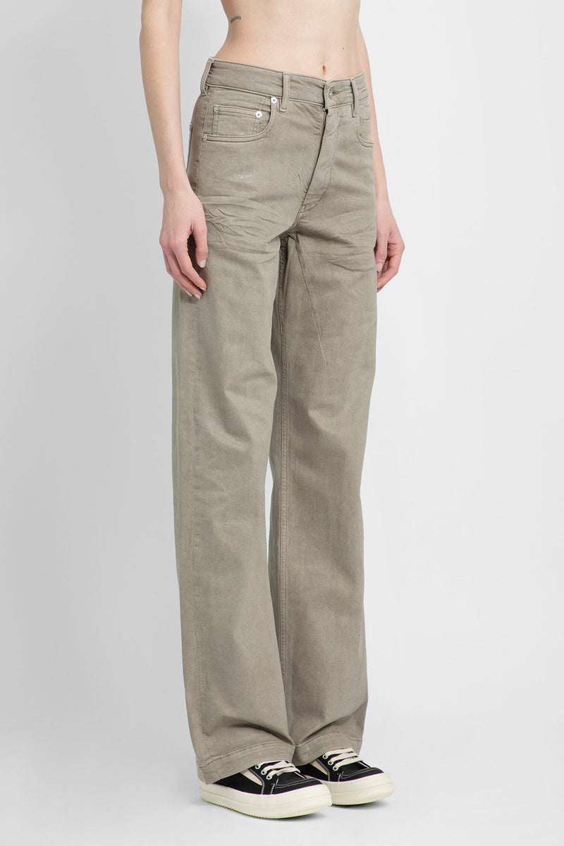 RICK OWENS WOMAN GREY JEANS