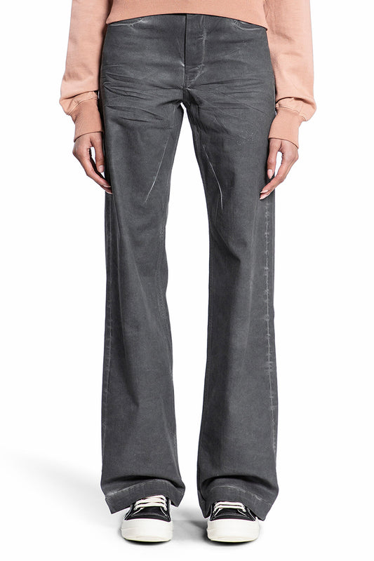 RICK OWENS WOMAN GREY JEANS