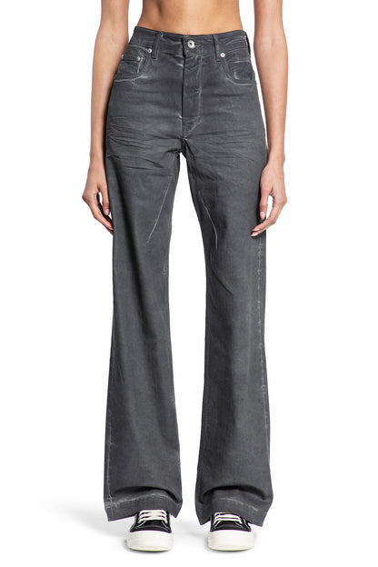 RICK OWENS DRKSHDW WOMAN GREY JEANS