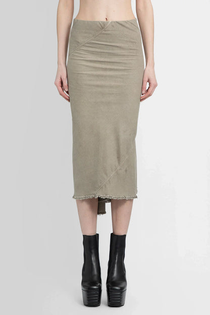 Antonioli RICK OWENS DRKSHDW WOMAN BEIGE SKIRTS