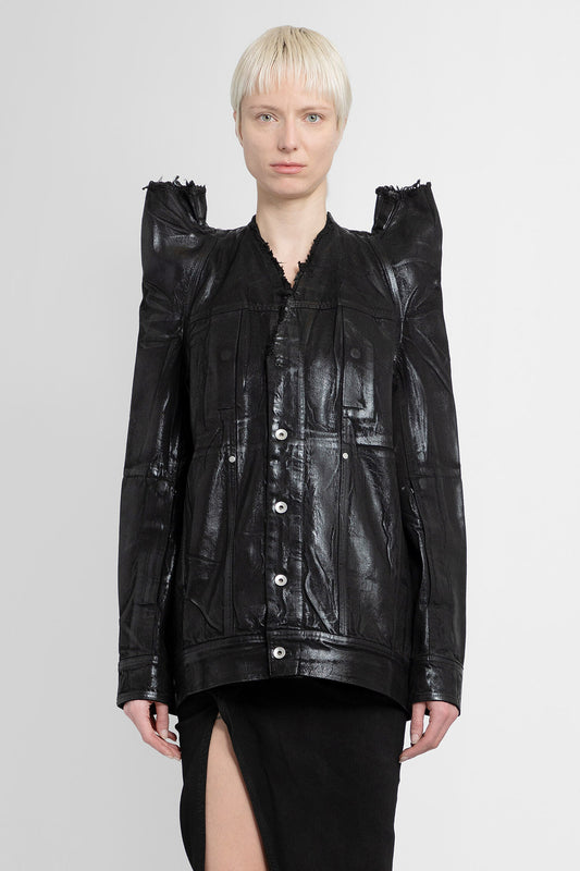 RICK OWENS DRKSHDW WOMAN BLACK JACKETS