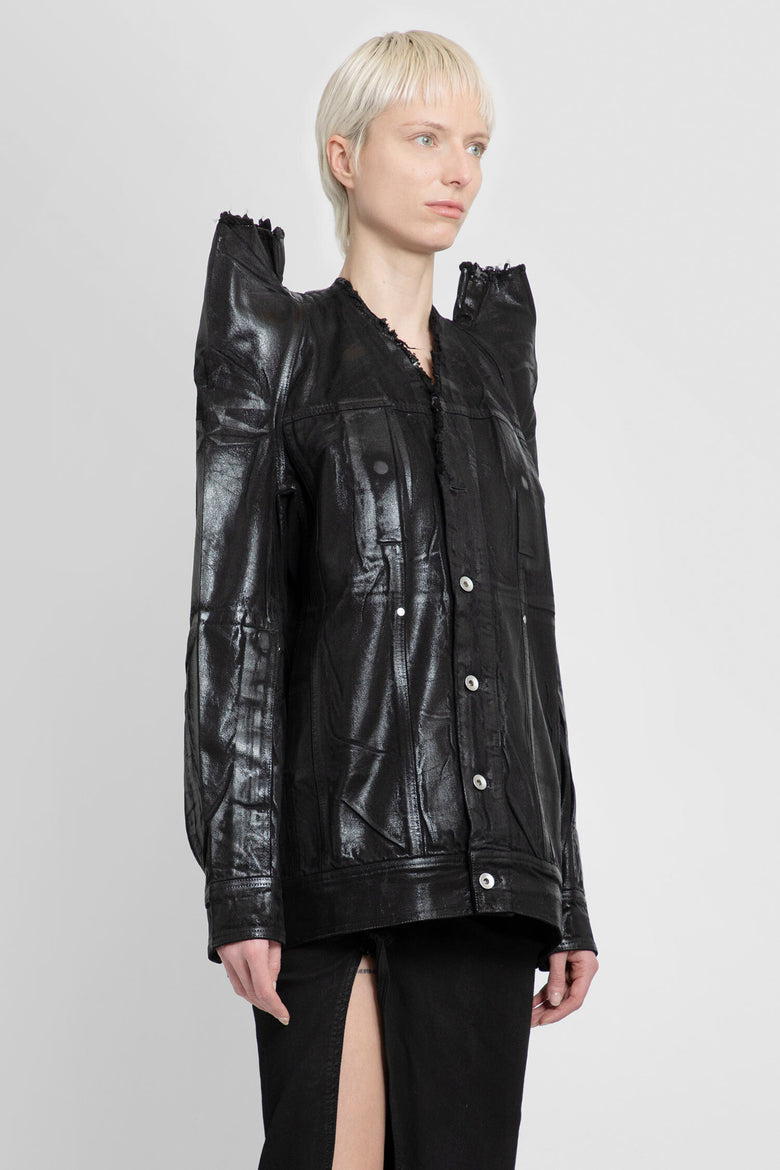 RICK OWENS DRKSHDW WOMAN BLACK JACKETS