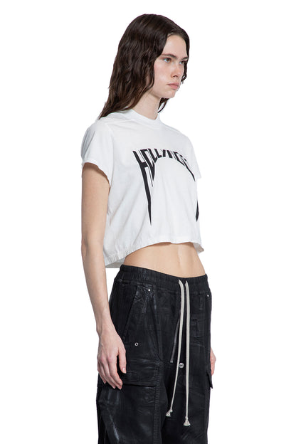 RICK OWENS DRKSHDW WOMAN BLACK T-SHIRTS & TANK TOPS