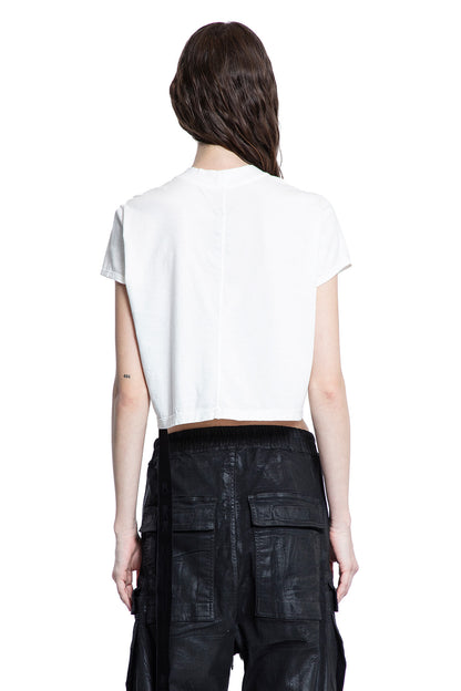 RICK OWENS DRKSHDW WOMAN BLACK T-SHIRTS & TANK TOPS