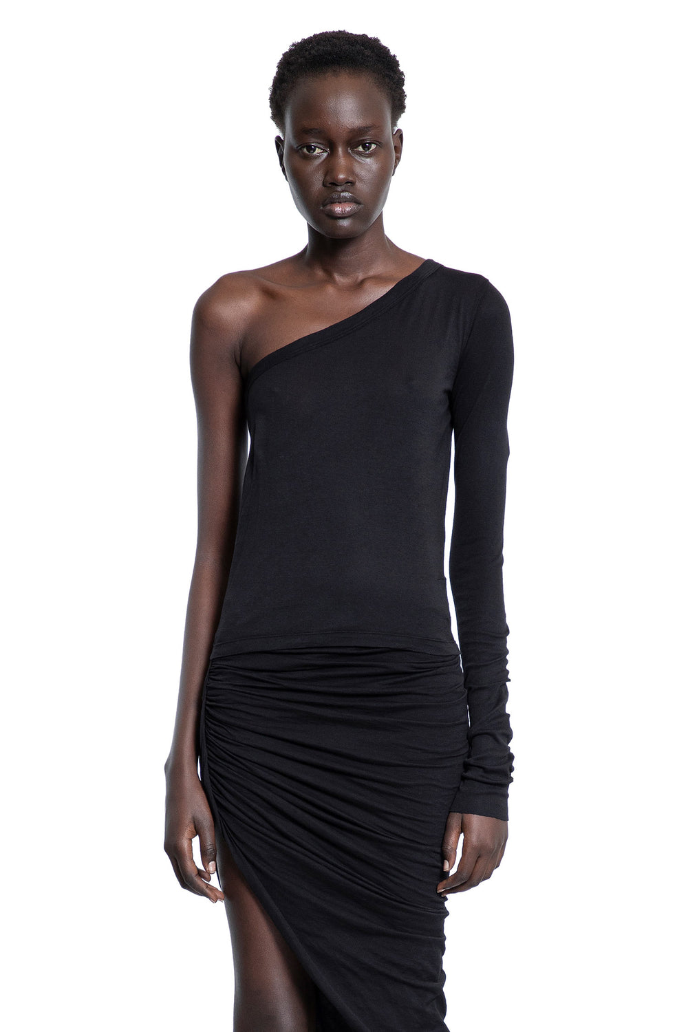 RICK OWENS DRKSHDW WOMAN BLACK TOPS