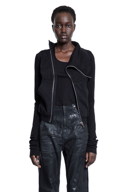 RICK OWENS DRKSHDW WOMAN BLACK SWEATSHIRTS