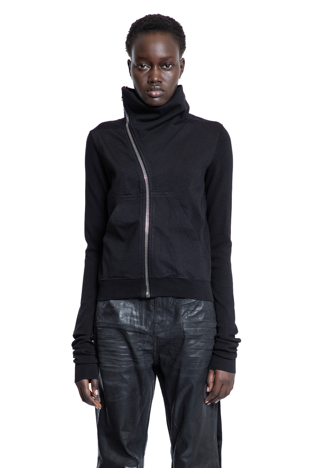 RICK OWENS DRKSHDW WOMAN BLACK SWEATSHIRTS