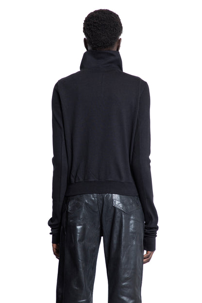 RICK OWENS DRKSHDW WOMAN BLACK SWEATSHIRTS