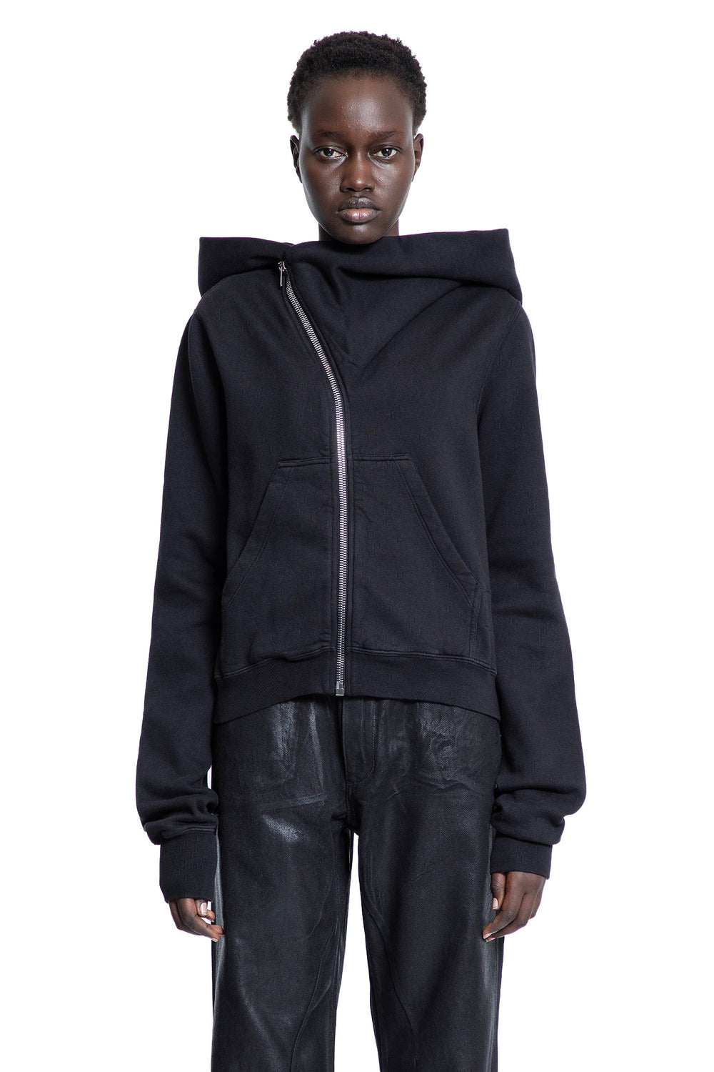 RICK OWENS DRKSHDW WOMAN BLACK SWEATSHIRTS