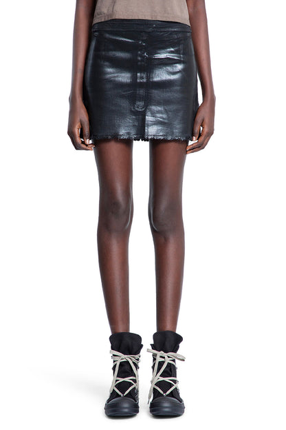 RICK OWENS DRKSHDW WOMAN BLACK SKIRTS