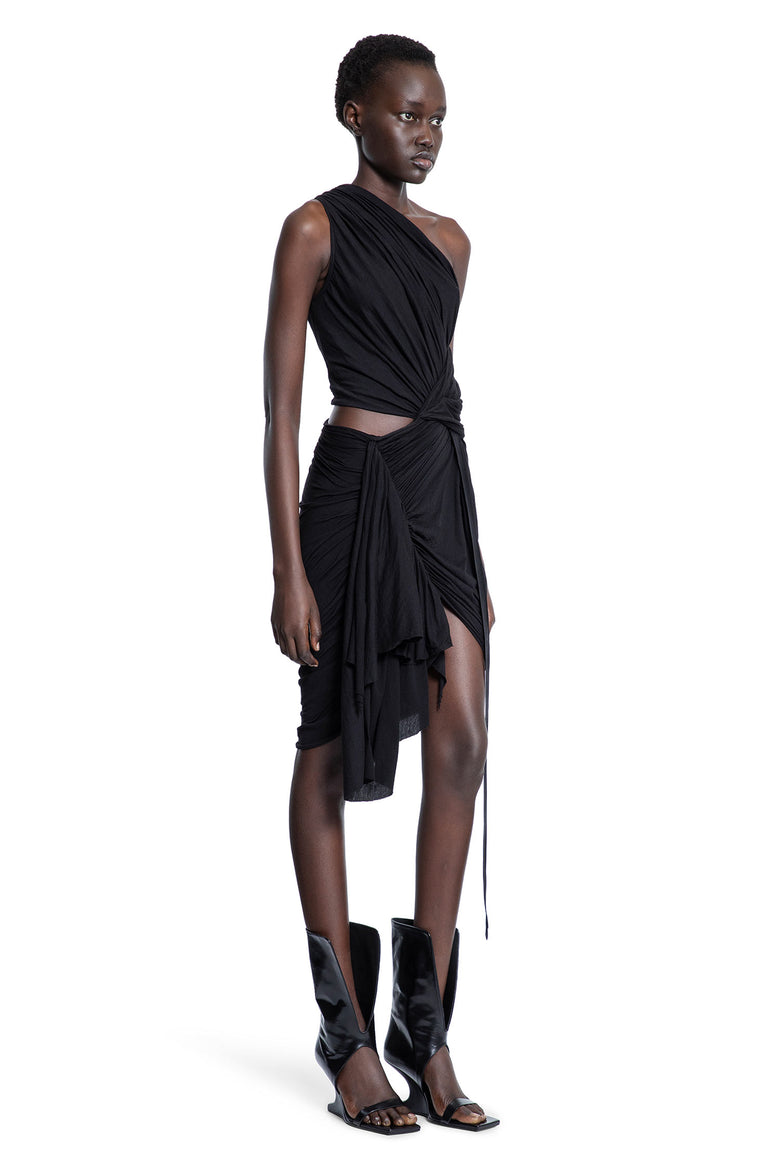 RICK OWENS DRKSHDW WOMAN BLACK DRESSES