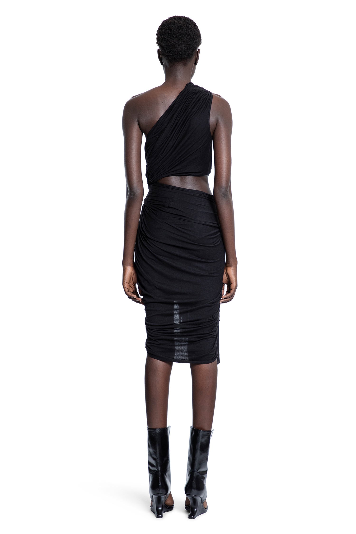 RICK OWENS DRKSHDW WOMAN BLACK DRESSES