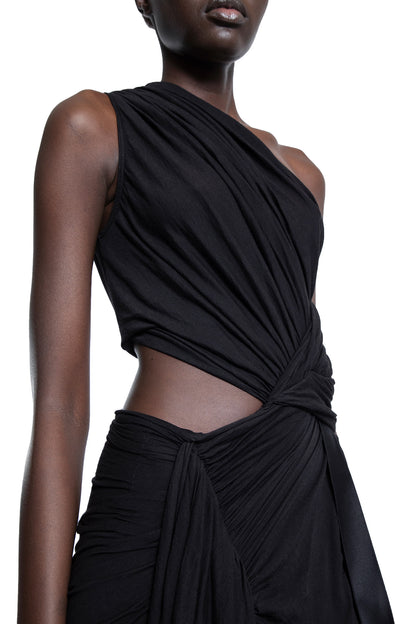 RICK OWENS DRKSHDW WOMAN BLACK DRESSES