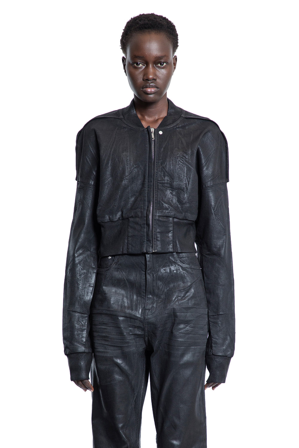 RICK OWENS DRKSHDW WOMAN BLACK JACKETS