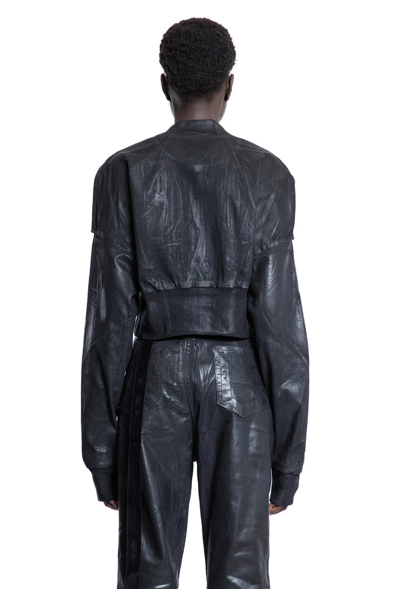 Hollywod Cropped Flight Jacket - Antonioli.eu