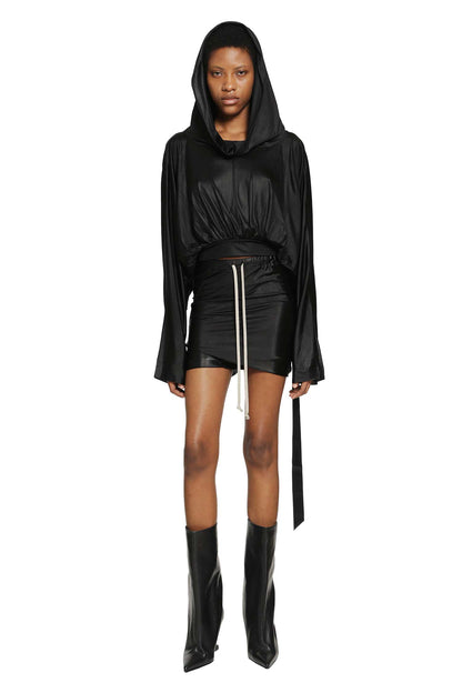 Cropped Hooded Top
