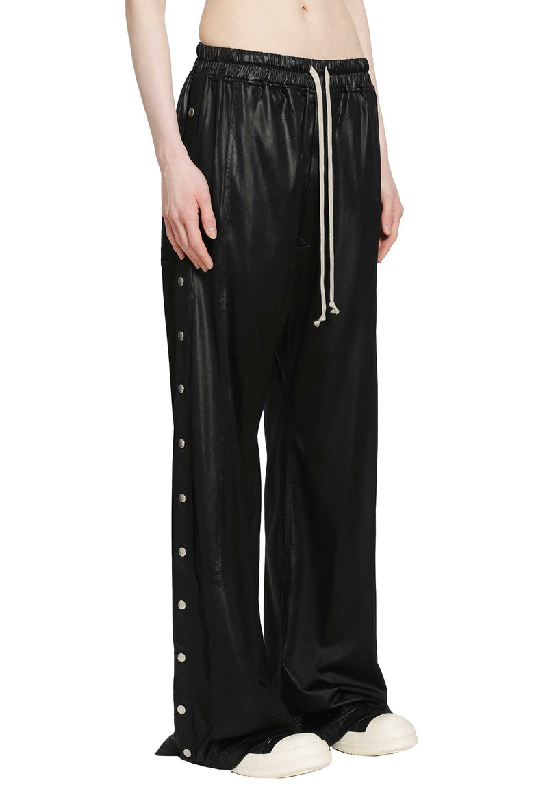 
              RICK OWENS DRKSHDW Temple Wide Pusher Pants in Liquid Jersey woman
            