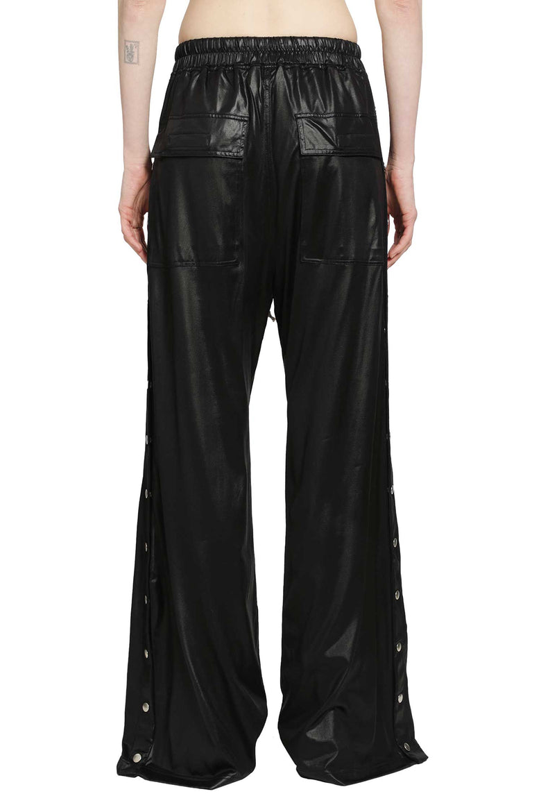 RICK OWENS DRKSHDW Temple Wide Pusher Pants in Liquid Jersey woman