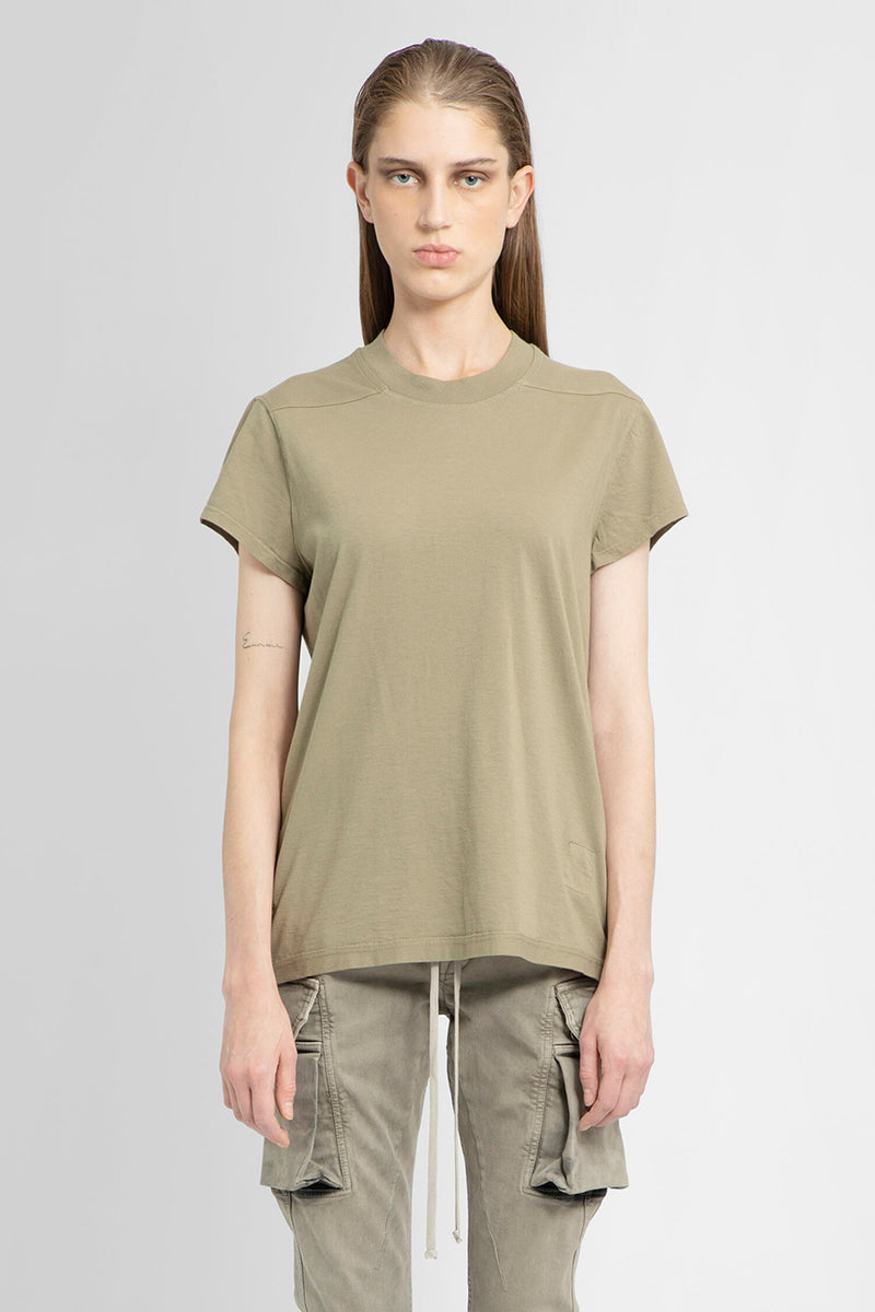 RICK OWENS WOMAN GREEN T-SHIRTS - RICK OWENS - T-SHIRTS | Antonioli