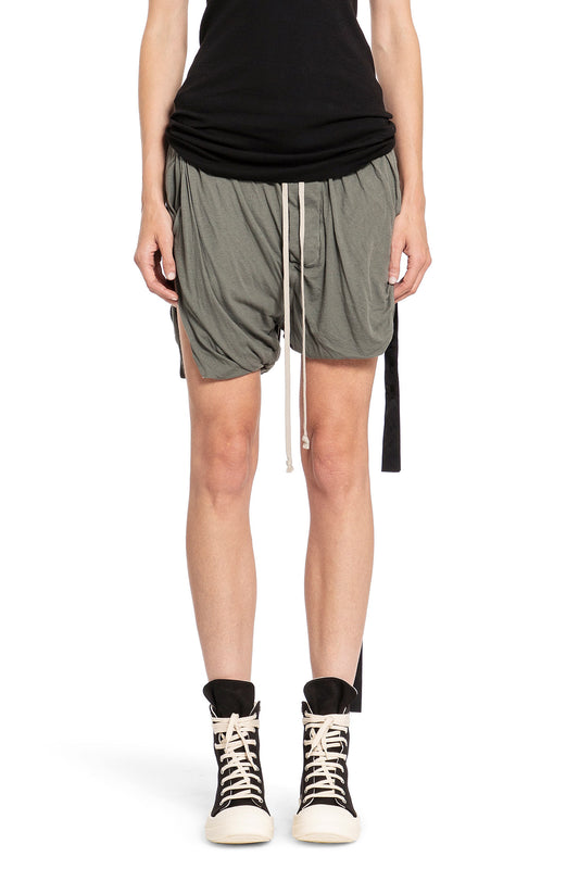 RICK OWENS DRKSHDW WOMAN BLUE SHORTS