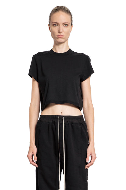 Antonioli RICK OWENS DRKSHDW WOMAN BLACK T-SHIRTS & TANK TOPS