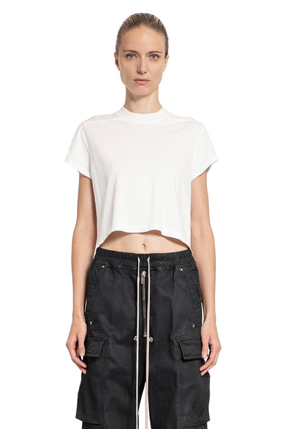 Antonioli RICK OWENS DRKSHDW WOMAN WHITE T-SHIRTS & TANK TOPS