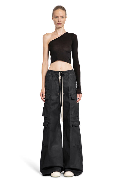 RICK OWENS DRKSHDW WOMAN BLACK TOPS