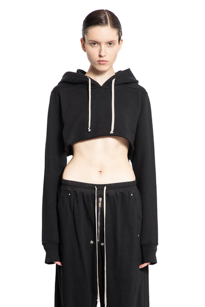 Antonioli RICK OWENS DRKSHDW WOMAN BLACK SWEATSHIRTS