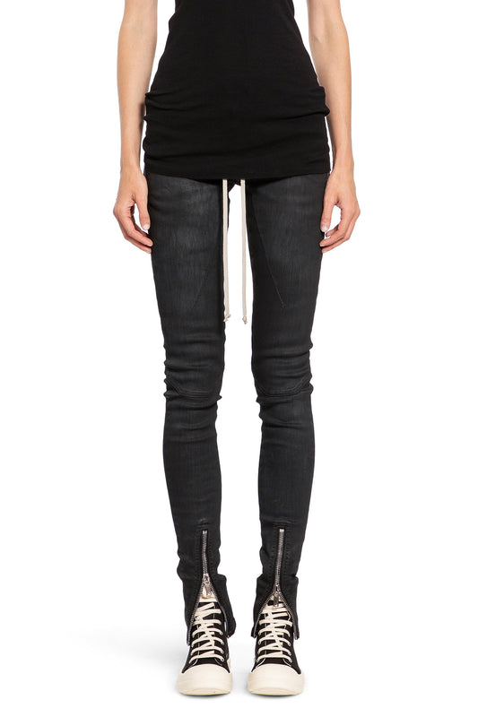 RICK OWENS DRKSHDW WOMAN BLACK TROUSERS