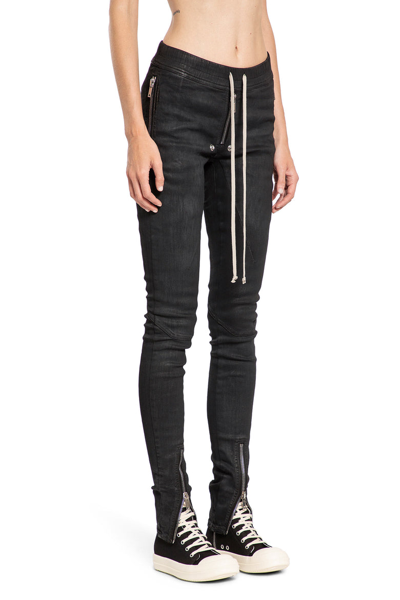 RICK OWENS DRKSHDW WOMAN BLACK TROUSERS