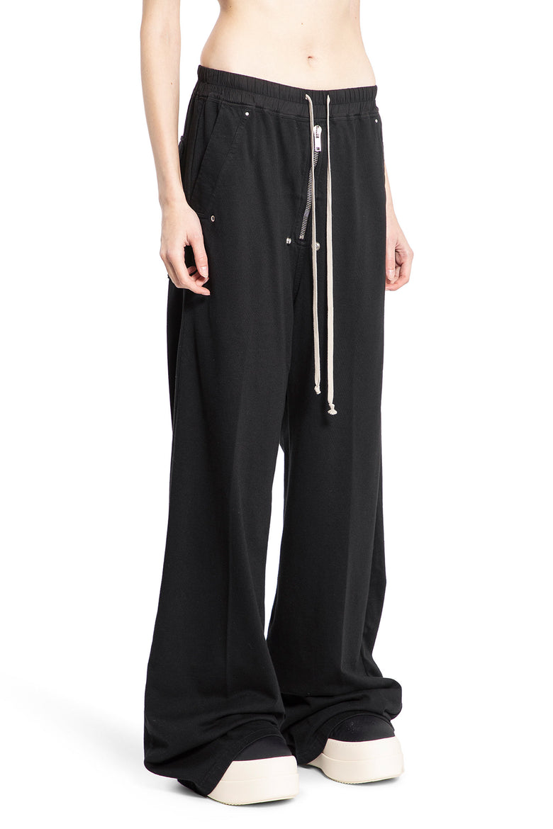 RICK OWENS DRKSHDW WOMAN BLACK TROUSERS