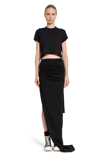 RICK OWENS DRKSHDW WOMAN BLACK SKIRTS